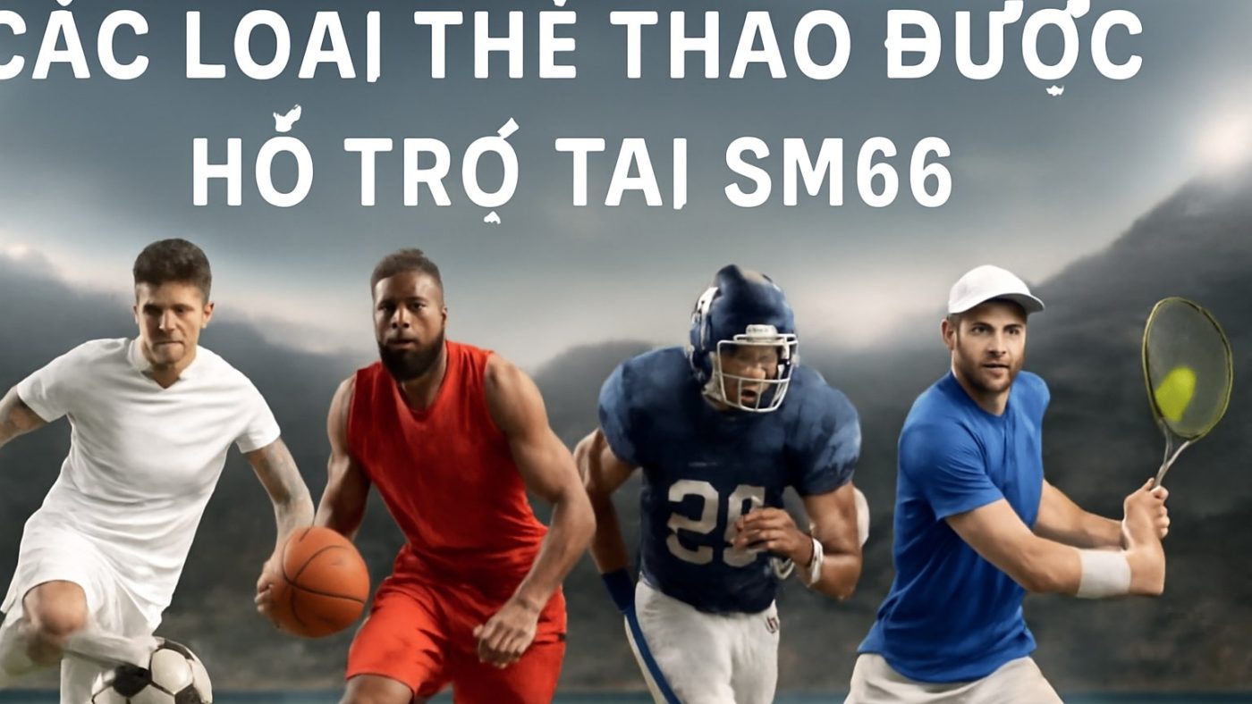 Các loại thể thao được hỗ trợ tại SM66 Minh họa: Các loại thể thao được hỗ trợ tại SM66
